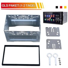 DOPPEL DIN Metall-Rahmen