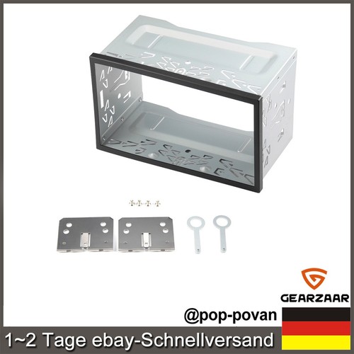 Metall autoradio 2din - 2din, doppel