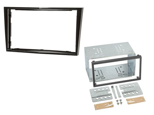 Einbaurahmen set doppel din - set,