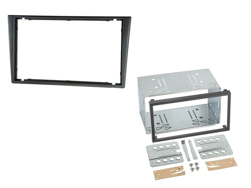 Einbaurahmen set doppel din - set,